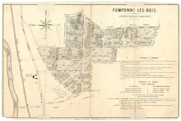 Plan de Pomponne
